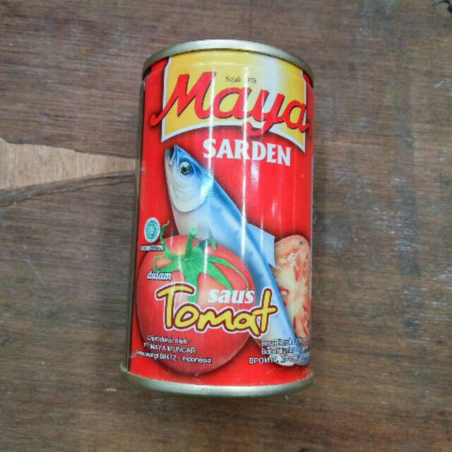 

Sarden maya saus tomat 155gr