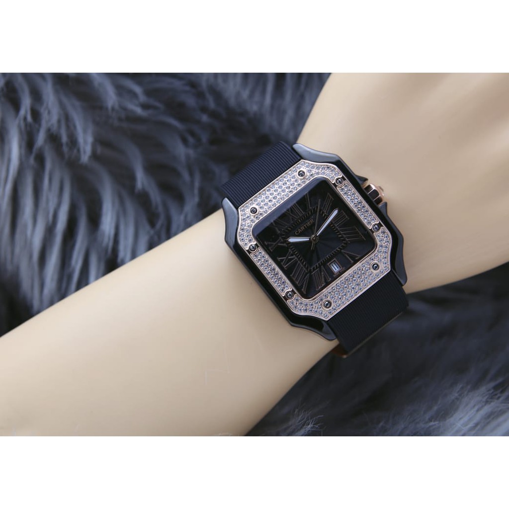 JAM TANGAN WANITA/JAM TANGAN CEWEK/JAM TANGAN MURAH  CARTIER NEW A316