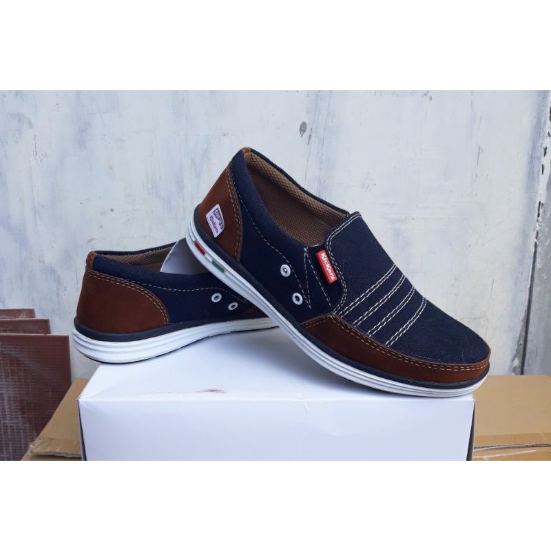 Sepatu Casual Slip On Pria Murah santai slop cowok