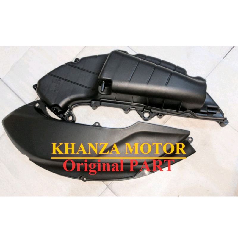 TUTUP DAN BOX FILTER NEW NMAX 155 CONNECTED 2020 NEW AEROX 155 CONNECTED ORIGINAL YGP