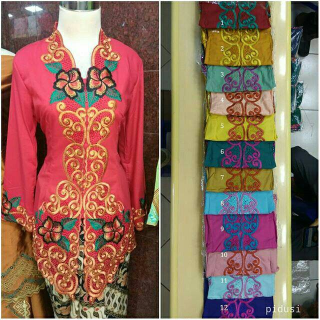 Kebaya bordir maura