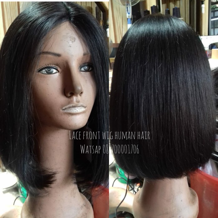 wig rambut asli Human hair