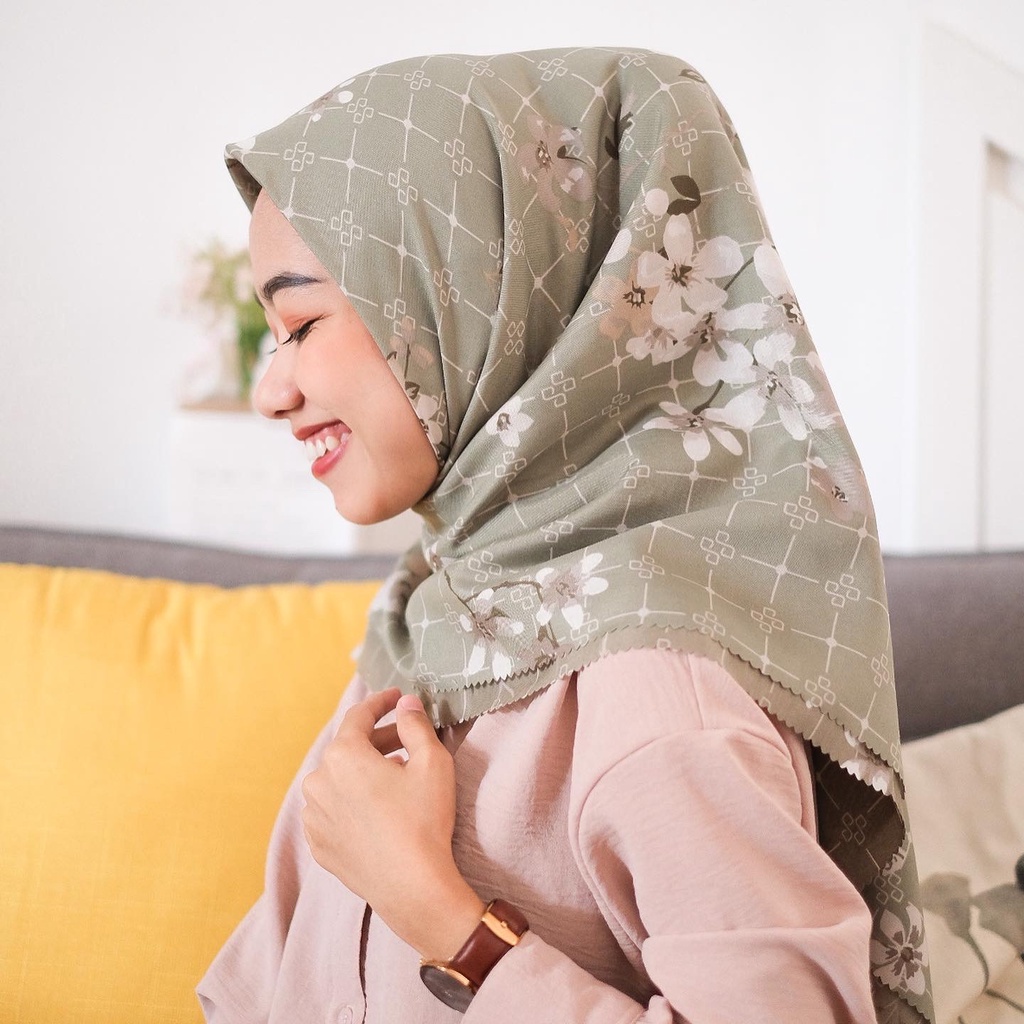 Hprojects - Hijab Voal Motif / Hijab Square Motif