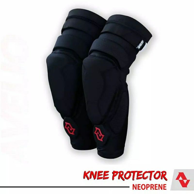 knee protector AVELIO NEOPRENE FULL kneepad deker sepeda MTB Trail endurance pelindung lutut kaki