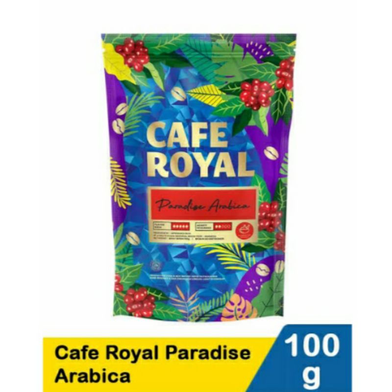 

Kopi Bubuk Cafe Royal Paradise Arabica 100gr