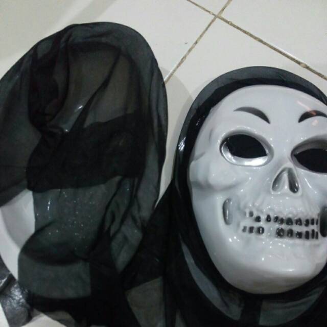 Halloween topeng tengkorak