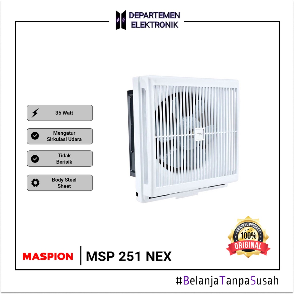 MASPION MV 251 NEX EXHAUST FAN 10 inch MV 251 NEX