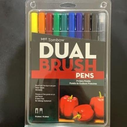 

(BISA COD) Tombow ABT 10 Color Set Primary Palette [CREATIV] TERUJI Kode 424