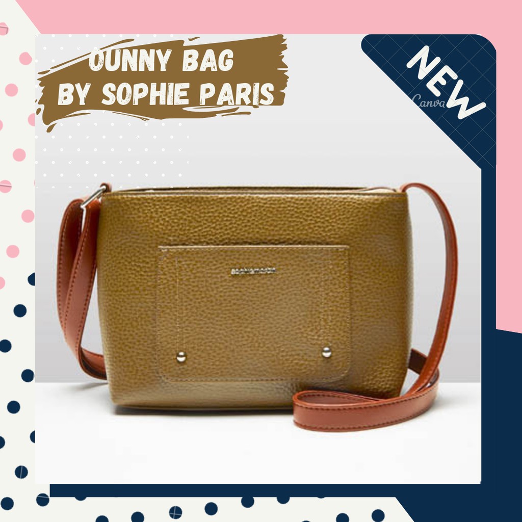 TAS SOPHIE PARIS WANITA OUNNY T6894O2 BAHAN KULIT MURAH
