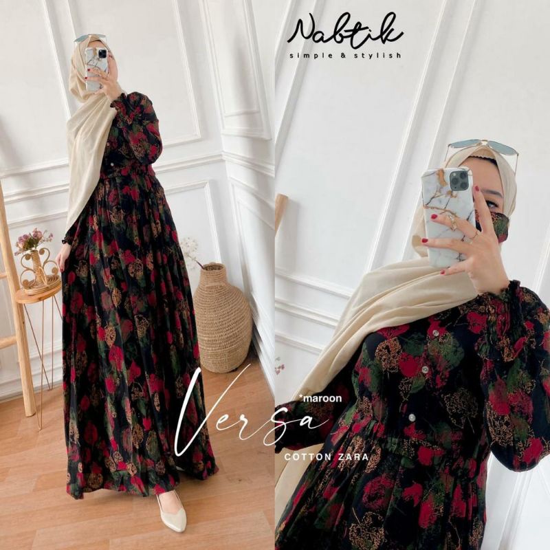 gamis rayon viscose by nabtik
