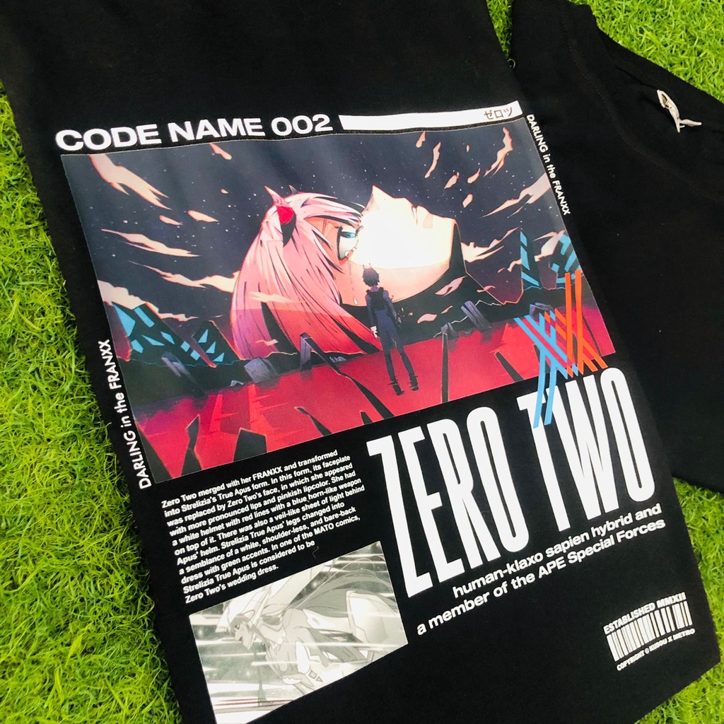 Kaos Zero Two True Apus Anime Manga Darling In The Franxx