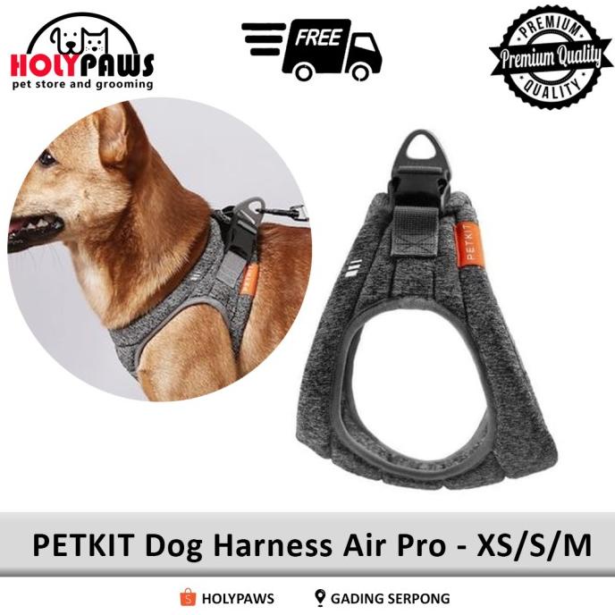 ORIGINAL Dog Harness Tali Tuntun Anjing Premium PETKIT Air Pro (XS/S/M) Murah