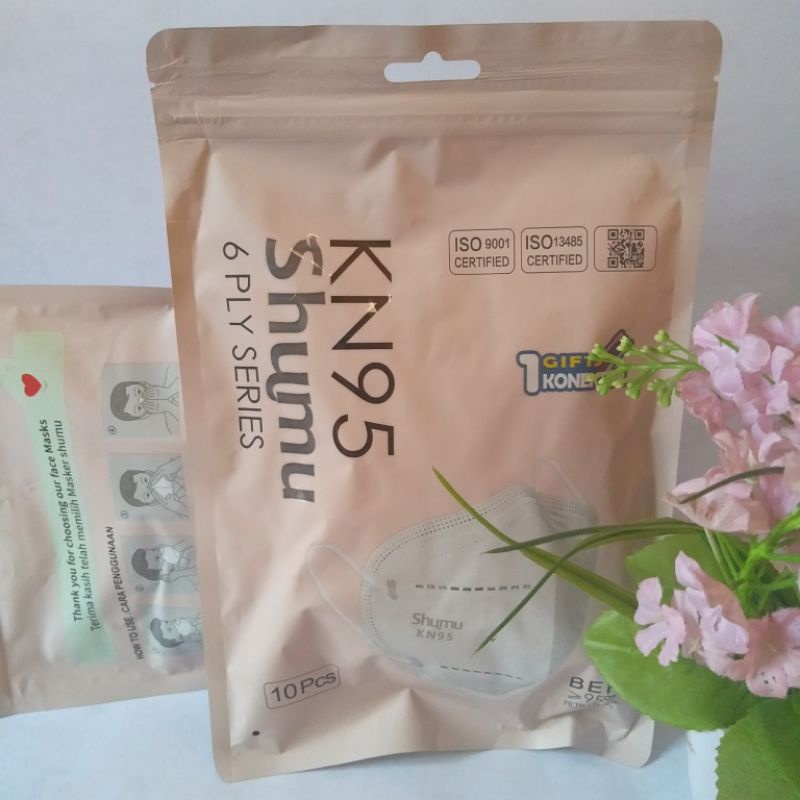 MASKER KN95 SHUMU WARNA 6PLY MODERN