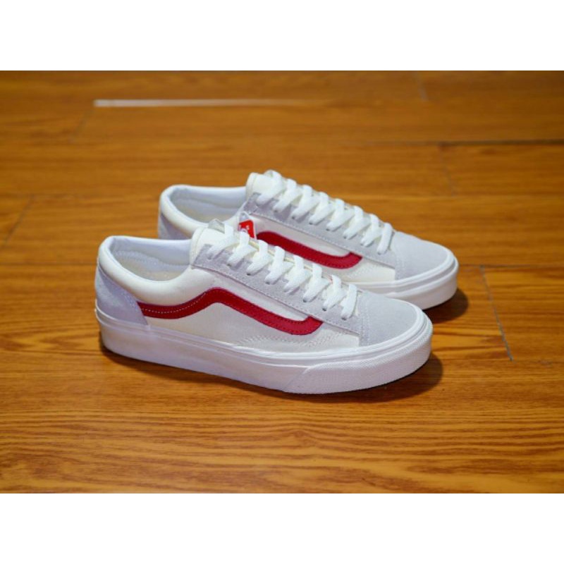 Vans Style 36 Marsmellow Racing Red Original
