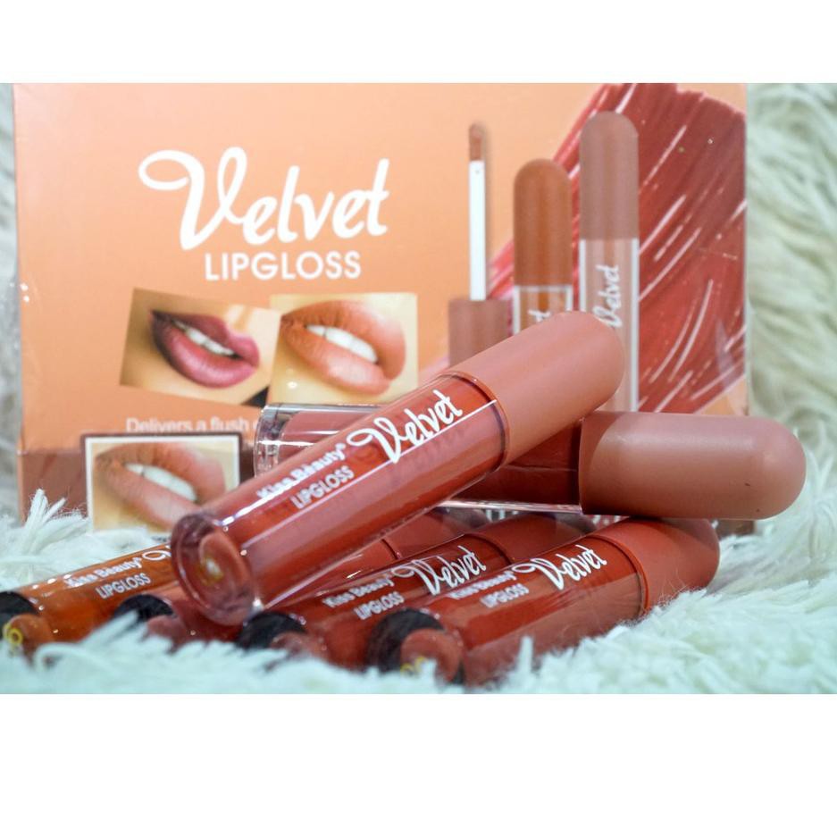 [ECER] Lip Cream Kiss Beauty Velvet Matte 7867 7954