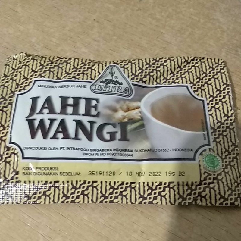 

MINUMAN SERBUK JAHE WANGI ECER