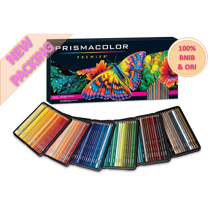 

(BISA COD) NEW ORIGINAL PRISMACOLOR Premier Soft Core 150 Colors READY STOK