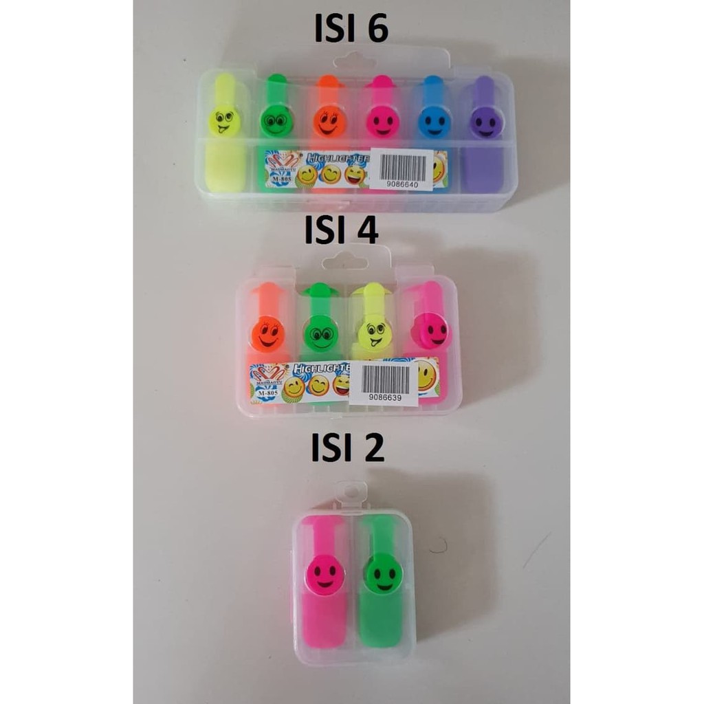

Jual KEPERLUAN STATIONERY HIGHLIGHTER SMILE STABILO ATK STABILO WARNA ISI 2 Diskon