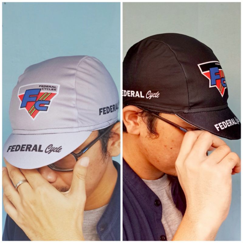 Topi sepeda cycling cap Federal Cycle dry-fit