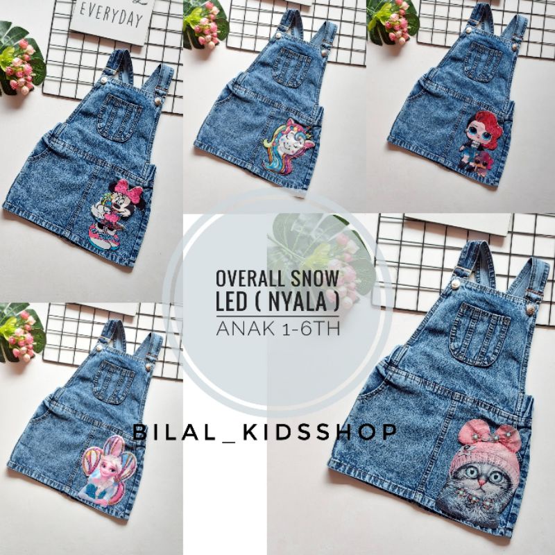 OVERALL LED ( NYALA)ANAK / OVERALL ANAK