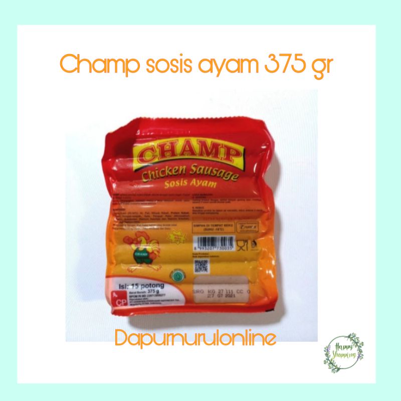 

Sosis Champ 375gr