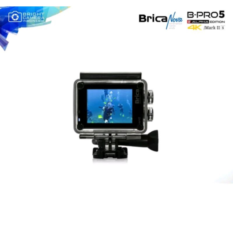 Brica B-Pro 5 Alpha Edition 4K Mark II S - AE2S - Black - 2 Inch LCD Garansi Resmi Paling Murah