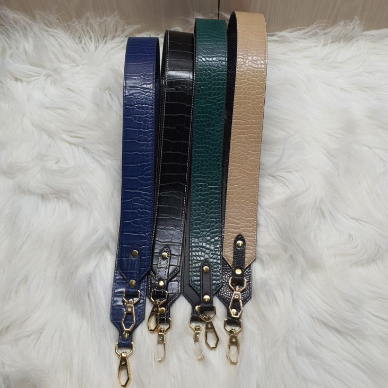 Coco croco long bag strap / strap bag / tali tas