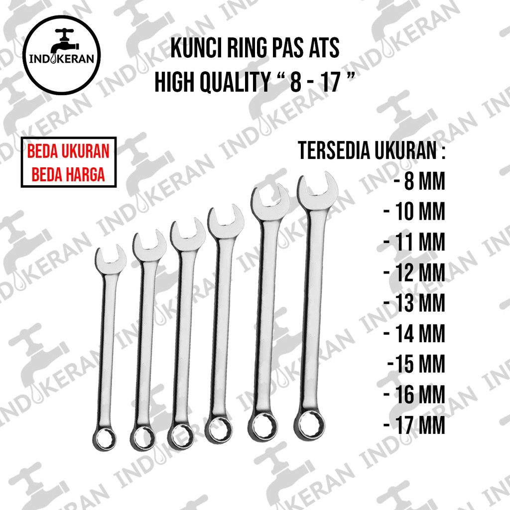 INDOKERAN - Kunci Ring Pas - High Quality