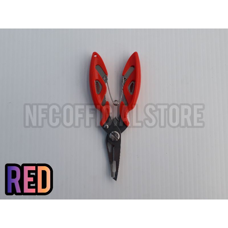 1pcs Tang mancing split ring, pelepas kail, cutting line/potong Fishing plier