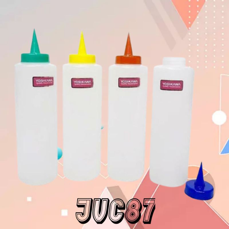 Botol kecap yosikawa BK 03/ chili pot yosikawa 02 / botol saos bk 01