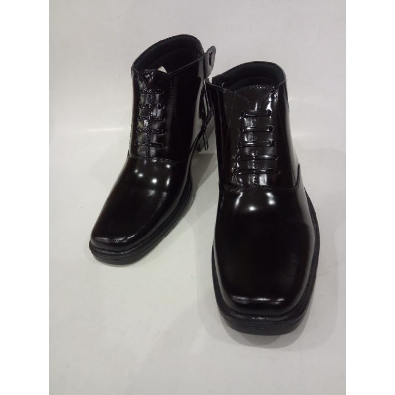 SEPATU FORMAL PDH RAMBO AMBON ASLI KULIT JENIS BRUSH OFF WATER PROOF