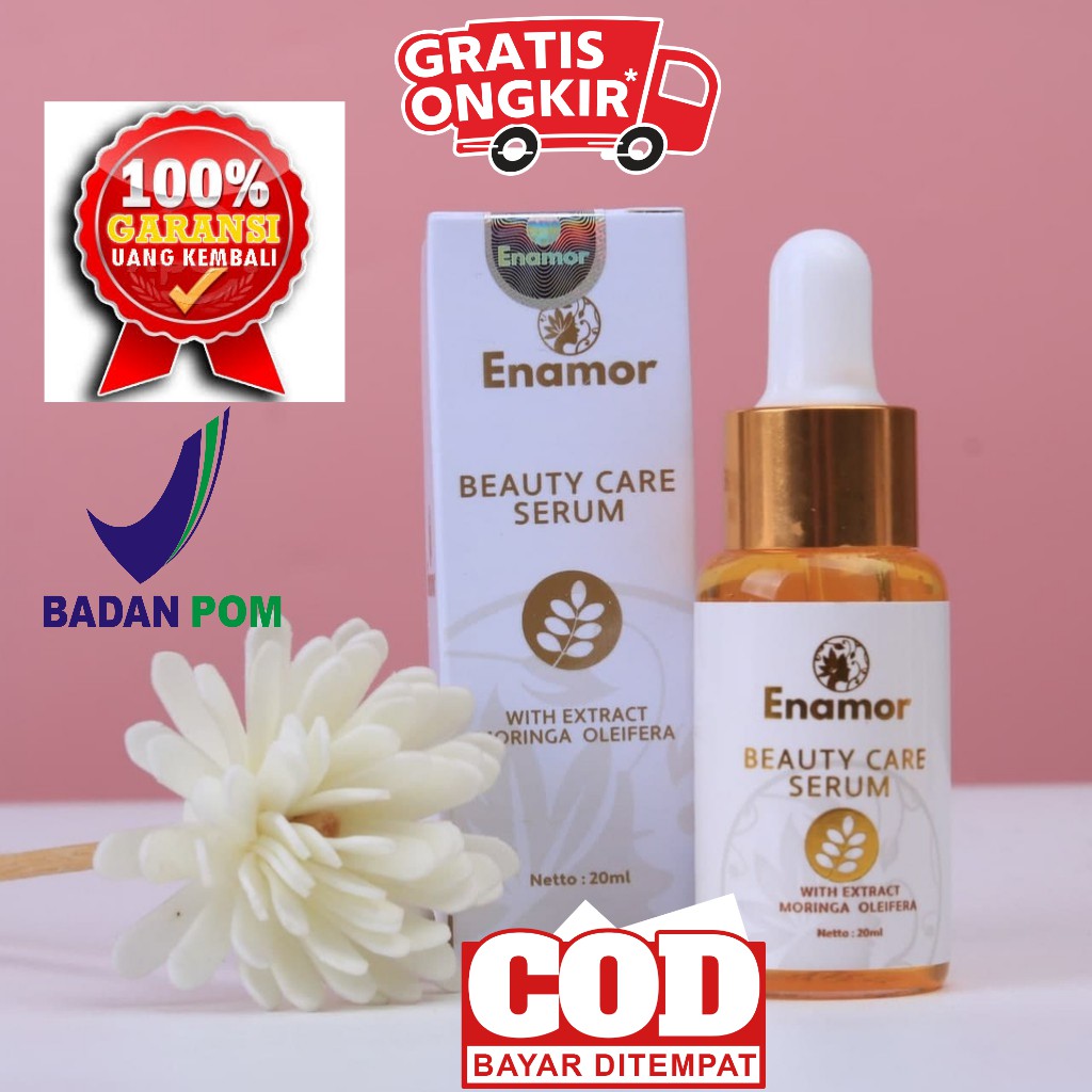 PROMO SERUM DAN SABUN ENAMOR FACIAL WASH BEAUTY CARE 100% ORI PEMUTIH WAJAH PENGHILANG FLEK HITAM