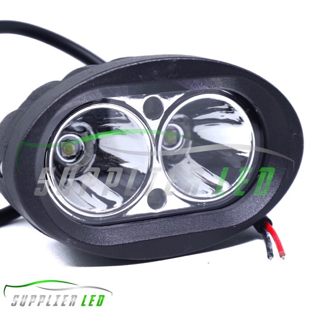 Lampu Tembak/Sorot Motor LED CREE 2 Mata OWL, Kualitas Cahaya Sangat Terang