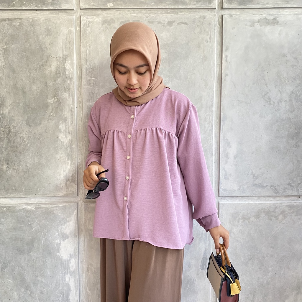 FLOWY BLOUSE CRINKLE AIRFLOW PREMIUM