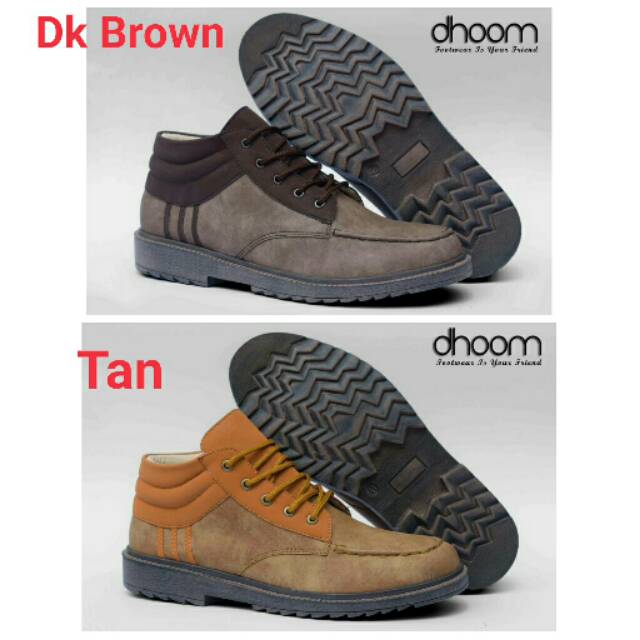 Sepatu Boot Pria Sepatu Pria Dhoom Boot Adventure Original