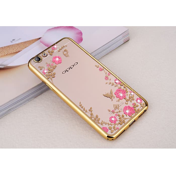 TPU FLOWER Case Oppo A71 / case hp / soft case Oppo A71 / hard case Oppo A71