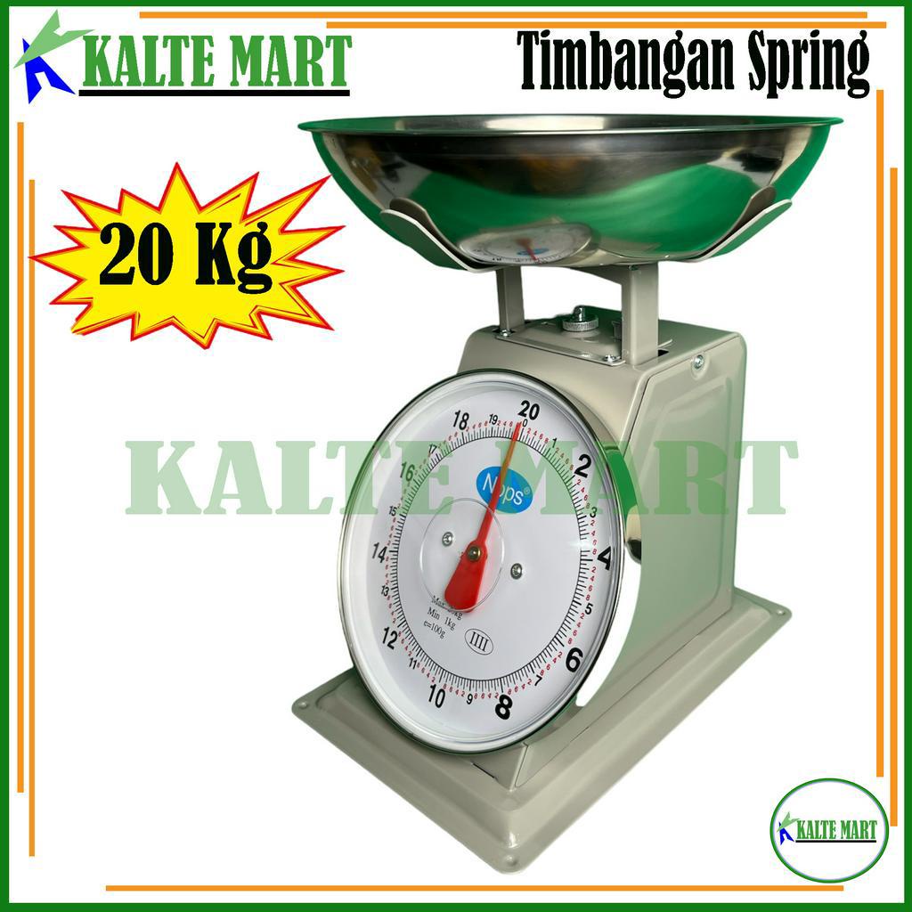 Timbangan Jarum 10kg 20kg Timbangan Mangkok Stainless Timbangan Analog