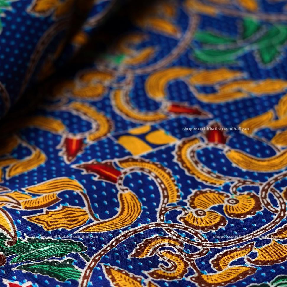 [KODE 977] Kain Katun Seragam Batik PU Motif Kain Batik PUPR Produk Asli Batik Hafiyan 250cm x 115cm