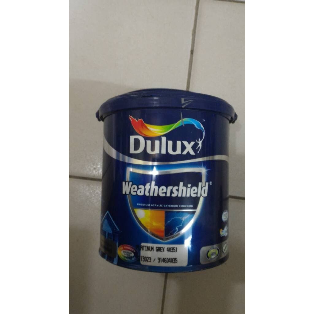 Jual Cat Tembok Dulux Weathershield 2 5 Liter Indonesia Shopee Indonesia