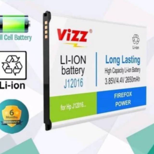 Baterai Batrei Batrai Baterei Vizz Samsung J1 2016 J12016 Double Power Original