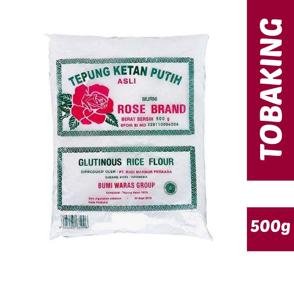 

Tepung Ketan Putih Rosebrand 500gr