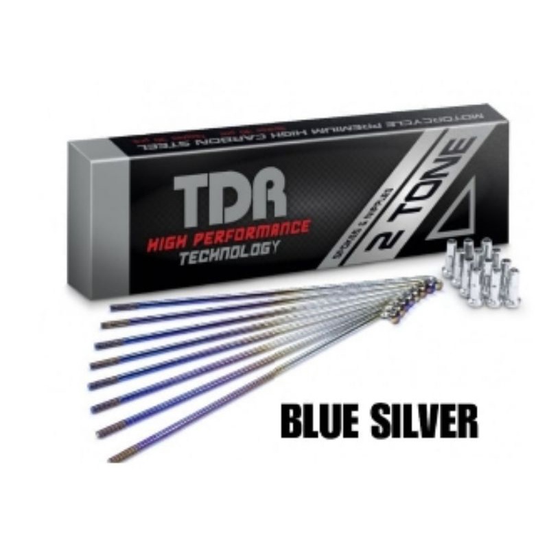 TDR JARI JARI  2TONE BLUE SILVER PELANGI SPOKE RUJI TWOTONE BAKARAN 36 STICK CBR VIXION SATRIA FU SUPRA JUPITER