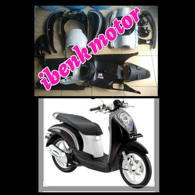 full body set kasar halus scoopy karbu scoopy lama