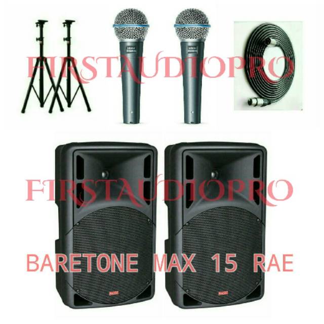 SPEAKER AKTIF BARETONE MAX 15 RAE MAX 15RAE