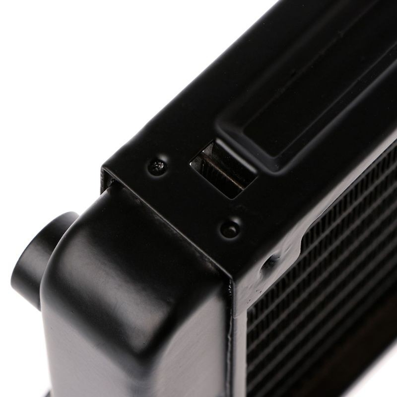 CRE  120mm Aluminum Computer Radiator Water Cooler 10 Tube CPU Heat Sink Exchanger