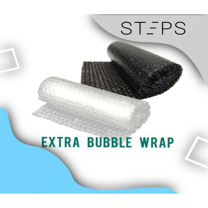 

bubble wrap 1 meter tambahan packing