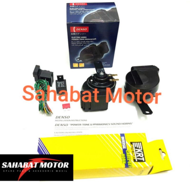 KLAKSON KEONG WATERPROOF DENSO RELAY KLAKSON MERK BOSCH ORIGINAL