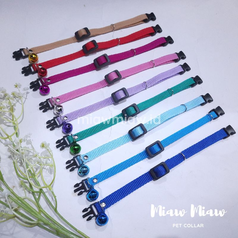 Kalung Kucing Lonceng 14mm by Miaw Miaw