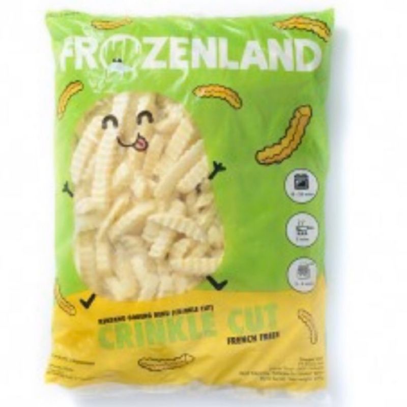 

Frozenland Crinkle Cut French Fries 2.5kg