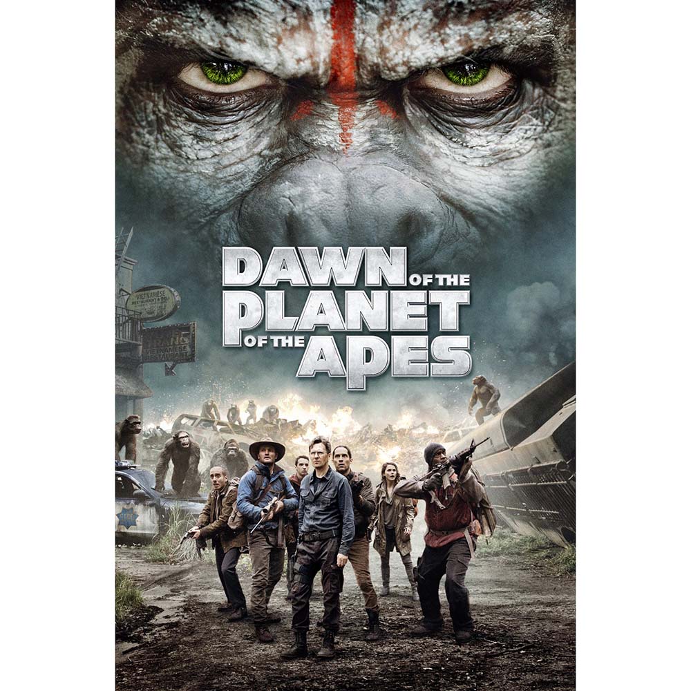 Kaset FiIm DVD: Dawn of the Planet of the Apes (2014)